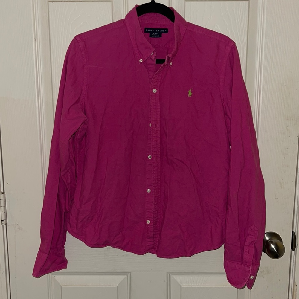 WOMENS Ralph Lauren Button Down SIZE 14